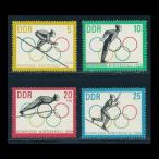 # Восточная Германия марка 1964 год in s Brooke . колесо / Olympic 4 вид .