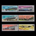 # Восточная Германия марка 1976 год желтохвост . талон. ./ городской пейзаж 6 вид .