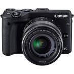 Canon EOS M3 линзы комплект черный хорошая вещь рабочее состояние подтверждено 1 месяцев с гарантией маленький размер легкий беззеркальный 
