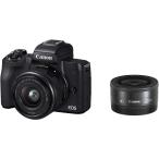 キヤノン EOS Kiss M ダブルレンズキット（ブラック） ミラーレス一眼