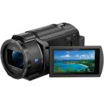 ソニー SONY ビデオカメラ FDR-AX40 4K 64GB 光学20倍 ブラック Handycam FDR-AX40 BC <プレゼント包装承ります>