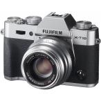 FUJIFILM X-T10 レンズキット シルバー 良品 動作確認済み 1ヶ月保証付 小型軽量 ミラーレス