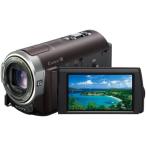 SONY CX370V ビデオカメラ ブラウン 良�