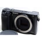 SONY α6000 ブラック ボディ 美品 ストラップ付 動作確認済み 1ヶ月保証付 スマホ転送 高性能