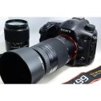 SONY α99 ダブルズームセット 美品 SDカード ストラップ付 動作確認済み 1ヶ月保証付 高性能