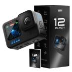 【中古】GoPro HERO12 Black + 非売品ポケットガイド 5.3K60 10bit GP-Log HDR 手ブレ補正 防水10m アクシ