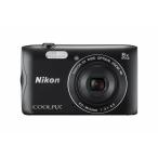 【中古】Nikon デジタルカメラ COOLPIX A300 光学8倍ズーム 2005万画素 ブラック A300BK
