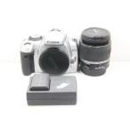 Canon EOS Kiss линзы комплект серебряный хорошая вещь рабочее состояние подтверждено 1 месяцев с гарантией начинающий предназначенный 
