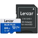 [ почтовая доставка ]Lexarre kissa -BLUE PLUS microSDHC UHS-I карта 64GB LMSBLPL064G-BNANG[ параллель импортные товары ]