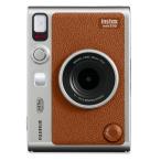ショッピングカメラ FUJIFILM フジフイルム チェキ INSTAX mini Evo ブラウン(USB Type-C 対応)
