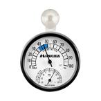 【メール便】ハクバ 温湿度計 ブラック C-82