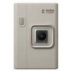 【新品】フジフイルム ハイブリッドインスタントカメラ instax mini LiPlay+ サンドベージュ