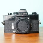 рабочее состояние подтверждено * Minolta SR101 чёрный корпус пленочный фотоаппарат #39