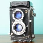  исправно работающий товар *RICOHFLEX NEW DIA двухобъективный зеркальный пленочный фотоаппарат #90