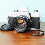 [ прекрасный товар ] исправно работающий товар * Minolta SRT101 50mm f1.4 183/398