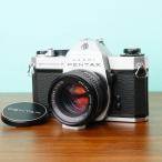  исправно работающий товар * Pentax SPF 55mm f1.8 пленочный фотоаппарат 43/64