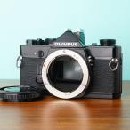 [ прекрасный товар * исправно работающий товар * полное обслуживание ]OLYMPUS OM-1 черный 377