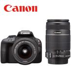 ショッピングEOS キヤノン Canon EOS kiss X7 ダブルレンズセット デジタル 一眼レフ カメラ 中古