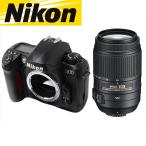 ニコン Nikon D100 AF-S 55-300mm VR 望遠 レンズセット 手振れ補正 デジタル一眼レフ カメラ 中古