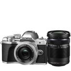 オリンパス OLYMPUS OM-D E-M10 MarkIII ダブルレンズセット シルバー ミラーレス 一眼レフ カメラ 中古