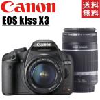 キヤノン Canon EOS kiss X3 ダブルレンズセット デジタル一眼レフ