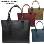 キャサリンハムネット トートバッグ ビジネスバッグ メンズ レディース 本革 レザー ブランド 通勤 A4 KATHARINE HAMNETT