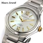 Mauro Jerardi マウロジェラルディ シェル文字盤 ソーラー メンズウォッチ 腕時計