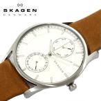 SKAGEN スカーゲン HOLST ホルスト マルチファンクション メンズ 腕時計 ステンレス レザーベルト ミネラルガラス 5気圧防水 日付・曜日表示  SKW6176