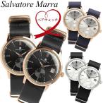 【Salvatore Marra】サルバトーレマーラ 腕時計 二本セット ペアウォッチ レディース メンズ 革ベルト レザー ローズゴールド ブランド 人気 シンプル SM16114