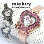 disney_y ミッキー 腕時計 ミッキーマウス スワロフスキー ウォッチ ミッキー 腕時計 生誕80周年