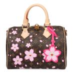ルイヴィトン バッグ LOUIS VUITTON LV × 村上隆 チェリーブロッサム モノグラム スピーディ バンドリエール25 M14174