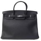 エルメス バッグ レディース HERMES バーキン 100130VT 40cm トゴ ブラック シルバー金具