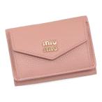 ミュウミュウ 財布 レディース MIUMIU ヴィッテロダイノレザー 財布 5MH021 ADT7 F0615 ORCHIDEA オーキッドピンク