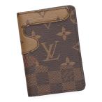 ルイヴィトン カードケース メンズ LOUIS VUITTON NIGO モノグラムランドスケープ オーガナイザードゥポッシュ ブラウン M26010