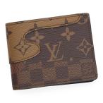 ルイヴィトン 財布 メンズ LOUIS VUITTON NIGO モノグラムランドスケープ ポルトフォイユスレンダー ブラウン M26012