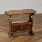  дерево Bros WOOD BROS OLD CHARM подставка для журналов IZ97974C* Британия боковой стол дуб Англия античный стиль #97974