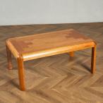  стол Дания щеки Дания Vintage кофе стол кофе Северная Европа Mid-century современный W1100mm центральный low #99244