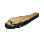 ナンガ×ロックターミガン シュラフ <br>別注オーロラテックスライト 600DX コヨーテ／ブラック RP600DXC