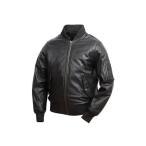  Degner 2021-2022 осень-зима модель 21WJ-1 кожа MA-1 жакет ( черный ) размер XL DEGNER