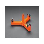 ショッピングESCO エスコ 750mm ケーブルドラム用ローラー（脚部固定式） ESCO