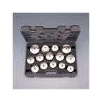 エスコ 14個組 カップ型オイルフィルターレンチセット ESCO