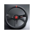 MOMO MOMO モモ FULL SPEED 348D 90mm DEEP BKレザー/BKスポーク （RED