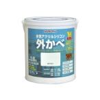 正規品／アトムハウスペイント 水性アクリルシリコン外かべ用1.6Lホワイト ATOM HOUSE PAINT 日用品