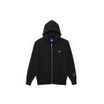 ショッピングmiddle 正規品／チャンピオン C3-YS150 ZIP HOODED SWEAT（ブラック） サイズ：M champion キャンプ