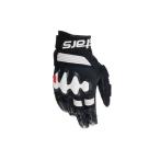 ショッピングhalo 正規品／アルパインスターズ HALO LEATHER GLOVES（12 BLACK WHITE） サイズ：M Alpinestars バイク