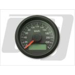  Guts хром Harley-Davidson( универсальный ) электрический регулируемый спидометр корпус чёрный знак чёрный GUTS CHROME