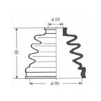  Seiken 600-00134 (SB134) пыльник ведущего вала комплект Seiken