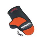  Komine AK-085 неопреновый теплый оплетка руля цвет черный / orange KOMINE