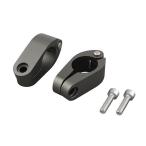 poshu лицо quick release скоба зажим 22.4mm размер 2 шт. комплект цвет матовый титан POSH Faith
