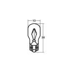 [ производитель прямая поставка ] Stanley Electric указатель поворота лампочка WB425 12V15W STANLEY